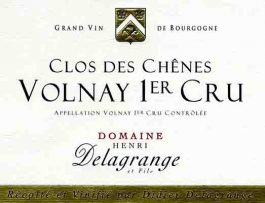 Domaine Delagrange Volnay 1er Cru Clos des Chenes 2013