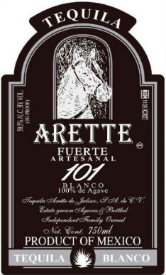 Arette Artesenal Suave Fuerte Blanco Tequila