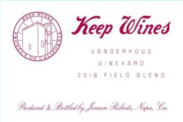 Keep Wines Red Field Blend Contra Costa County