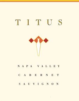 Titus Vineyards Cabernet Sauvignon Napa